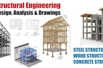 do structural design analysis and make structural drawings