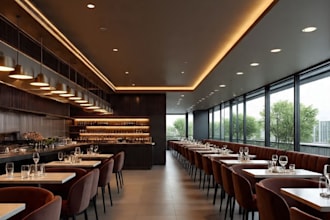do luxury 3d visualization ,restaurants, bar ,cafes, space design