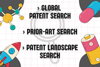 perform a comprehensive global patent and prior art search