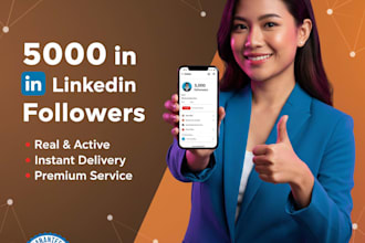 bring in instant 1000 followers on linkedin company page