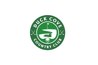 make existing duck cove country club a logo golf and water