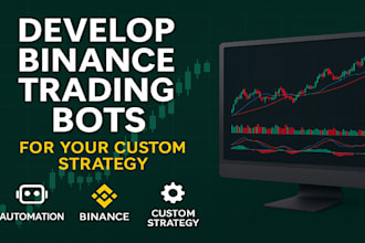 develop binance trading bots for your custom strategy