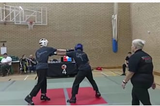 teach beginner to intermediate karate and kickboxing