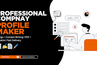 make a stunning interactive company profile portfolio