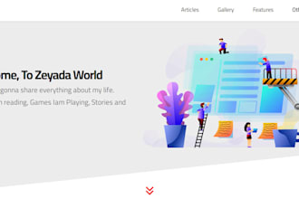 create a simple responsive website using HTML5 css3 and js