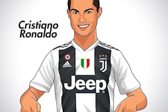 create dynamic sports illustrations and athlete action posters