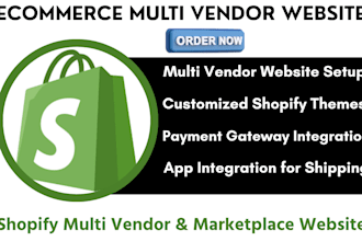 multi vendor ecommerce marketplace website shopify multi vendor website shopify