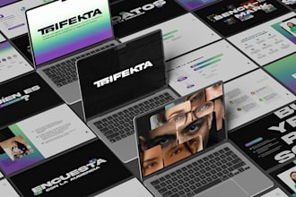design an impactful PDF or google slides presentation