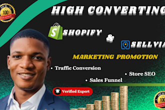 promote your shopify or sellvia store with proven marketing strategies