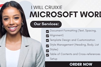 design format edit design fix ms microsoft word document template formatting