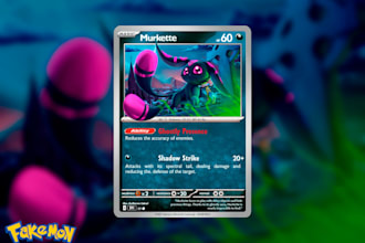 create pokemo game, pokemon card, pokemon character, pokemon fusion and fakemon
