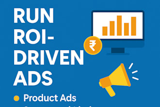 set up and optimize PPC ad campaigns on amazon, flipkart, and myntra