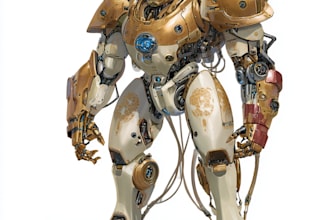 design robots and concept art of futuristic mecha