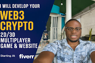 build crypto game, web3, nft, p2e blockchain game in unity for webgl, mobile, pc