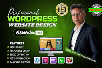 design perfect modern wordpress website