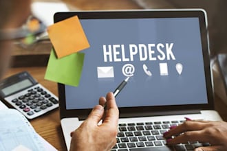 provide expert help desk support and customer service