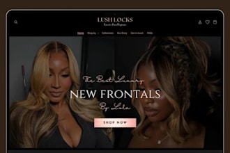 hair extension shopify store hair extension store hair extension beauty website