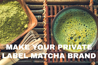 provide matcha private label service in japan