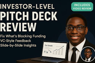 review and fix your pitch deck to impress top investors