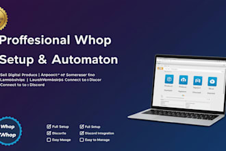 setup full whop store business whop setup