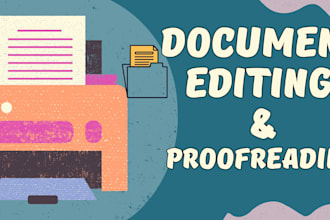 proofread and do fast professional document editing in apa 7 within 5 hours