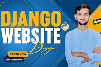 build your django website with admin panel and database support