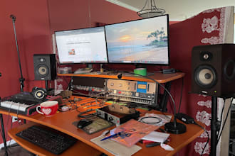 create a professional voice over
