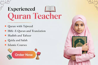 help you learn quran as best quran teacher with tajweed, hadith islamic studies