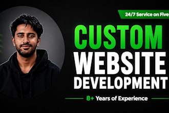 create custom website and mobile app from a to z