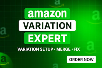 fix amazon fbm listing creation and variations issue