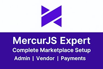 setup mercurjs or vendure multivendor headless marketplace