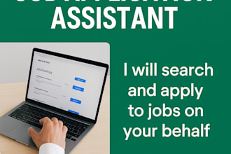 job application assistant I will search and apply to jobs on your behalf