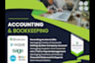 bookkeeping and setup for quickbooks xero and wave
