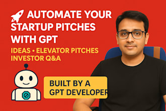 build a gpt startup pitch and business idea generator bot