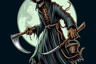 design a terrifying character for your horror story