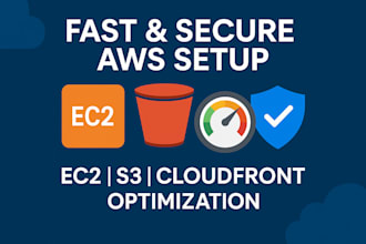 setup and optimize your website AWS ec2 and s3 for blazing fast performance