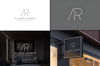 do modern minimalist real estate, house, property and architecture logo design