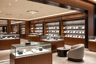 expert 3d luxury jewelry ,retail store design ,wristwatches ,mall visualization