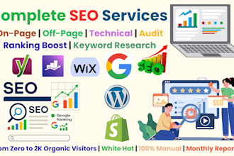do complete SEO services to rank your website on google first page