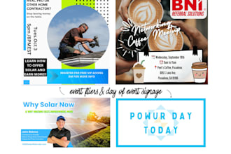 design professional flyers and marketing materials