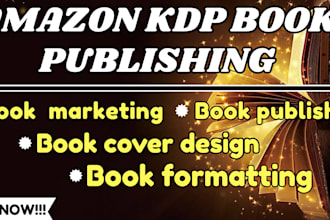 do amazon KDP book promotion and publishing