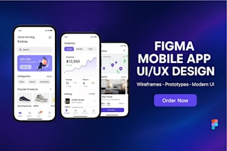 do figma app design ui ux design wireframe design figma mobile app