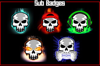 craft custom twitch emotes for you