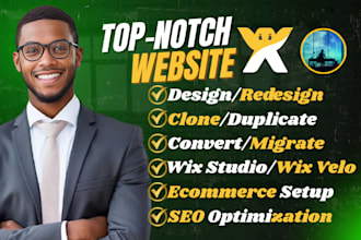 setup fix clone wix website, wix website redesign wix website design wix studio