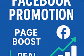 do organic facebook marketing and page promotion