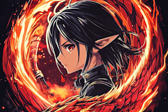 design a fantasy rpg logo dnd image for you