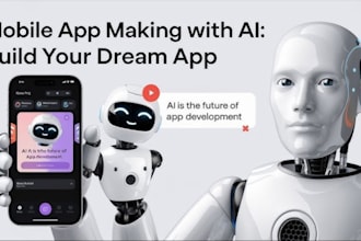 build responsive IOS android app, ai mobile app, mobile app development