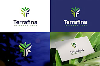 do modern minimalist counseling, community and non profit logo design