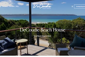 build squarespace property management website vacation rental site hotel website