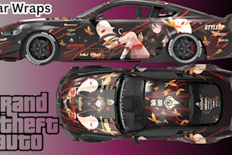design template for custom car livery fivem livery car wrap and aessetto corsa